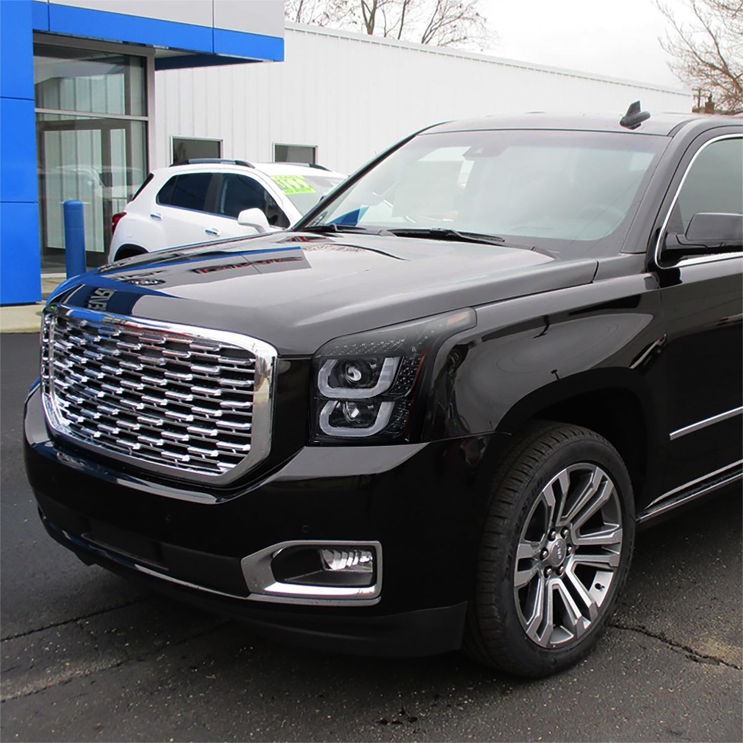 2015-2020 GMC Yukon/Yukon XL LED U-Bar Headlights LED Signal Lights Smoke