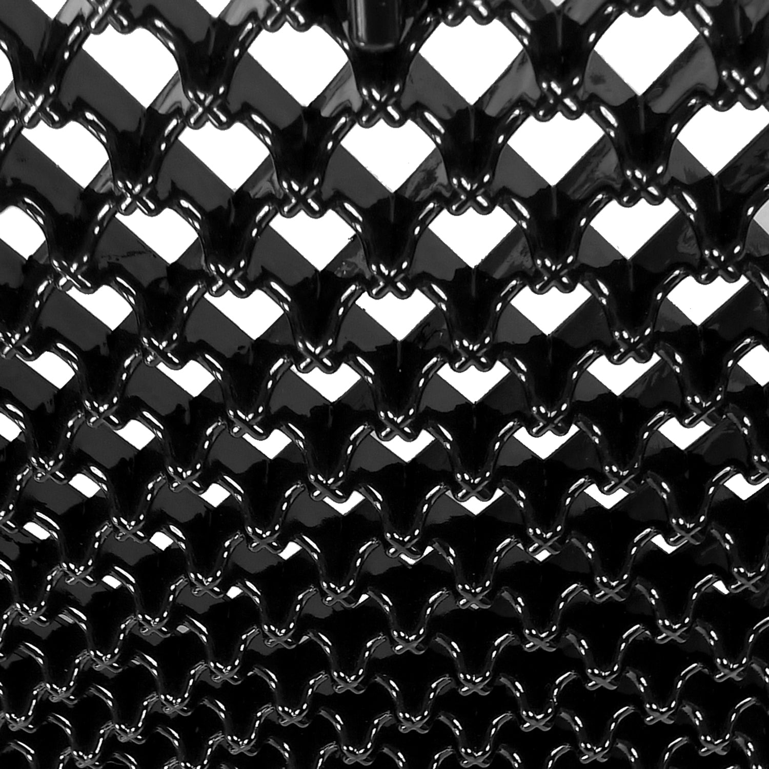 2002-2006 Cadillac Escalade Glossy Black ABS Mesh Grille