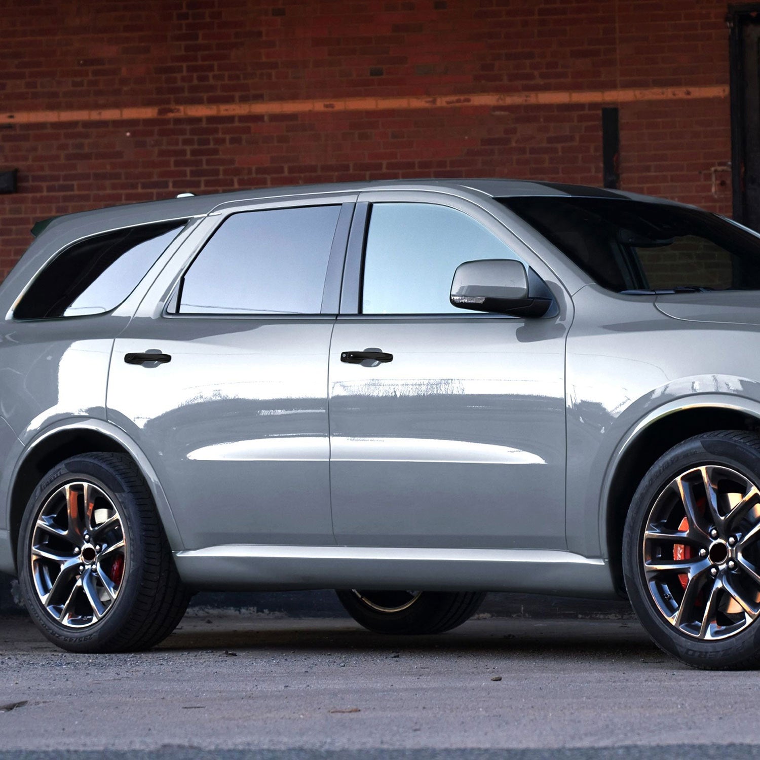 2009-2014 Volkswagen Routan Door Handle Cover Gloss Black 10Pcs ABS Plastic