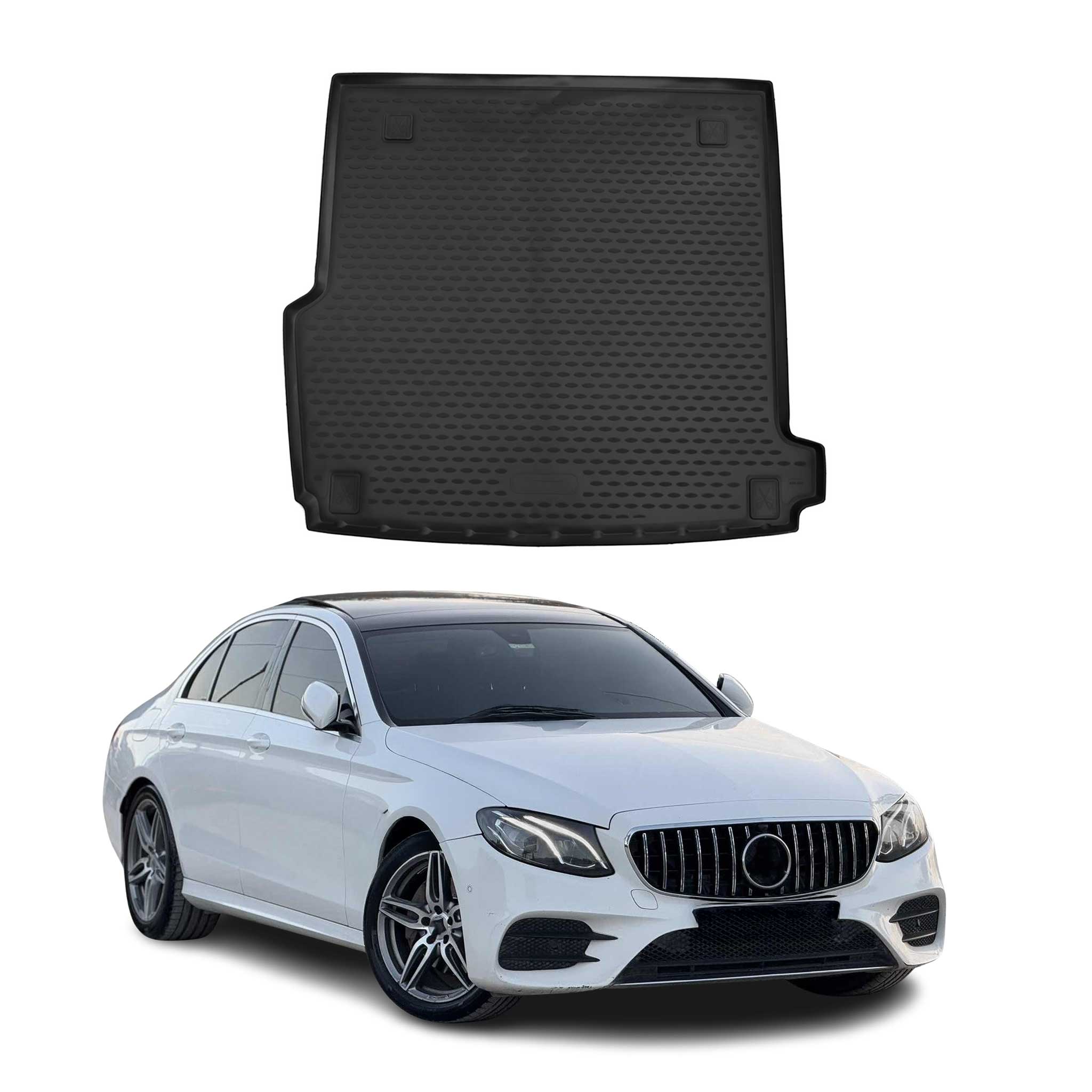 2017-2020 Mercedes E Class W213 Sedan Cargo Liner Trunk Mat All Weather Black