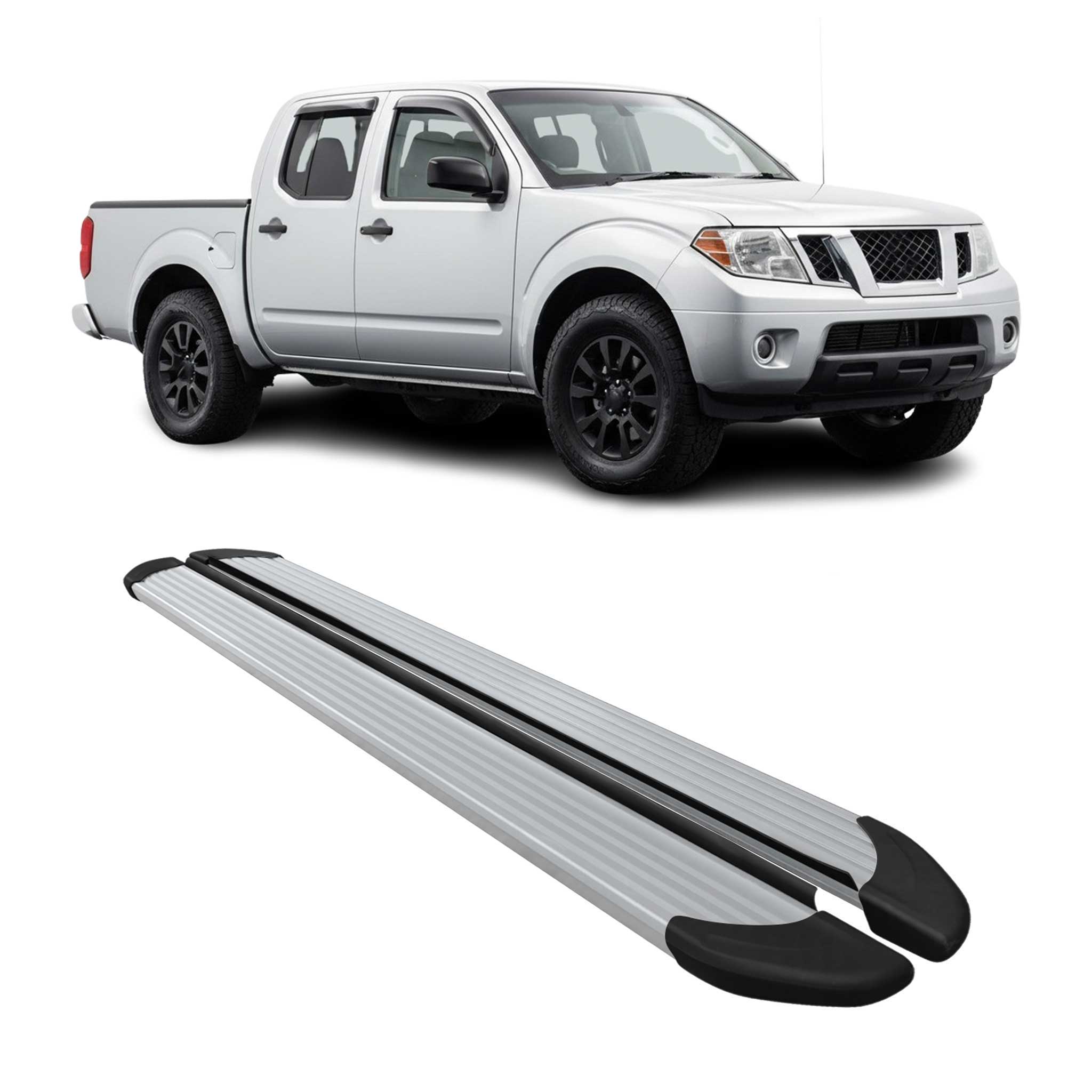 2005-2021 Nissan Frontier Nerf Bar Side Step Running Boards Alu 2x