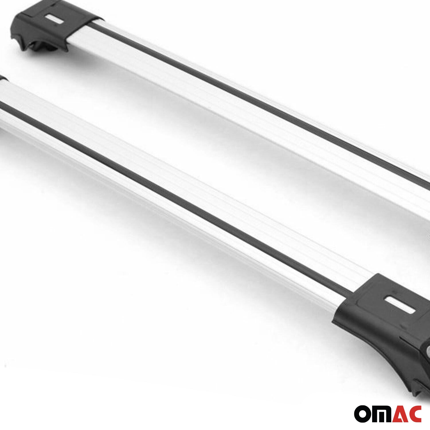 2014-2018 Subaru Forester IV Roof Rack Cross Bars Silver
