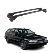 Roof Rack Cross Bars Carrier for Mitsubishi Diamante Wagon 1993-1995 TÜV Black