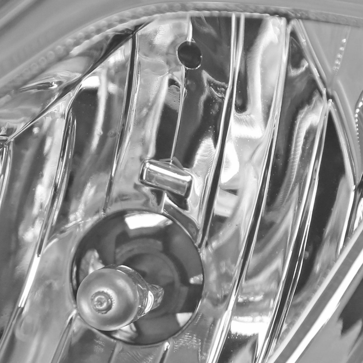 2012-2017 Hyundai Accent 12V/27W 881 Fog Lights Kit Chrome/Clear Lens