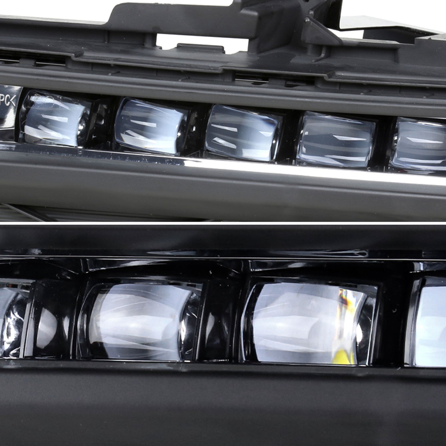 2016-2017 Honda Accord Coupe LED Fog Lights Kit Chrome Housing/Clear Lens