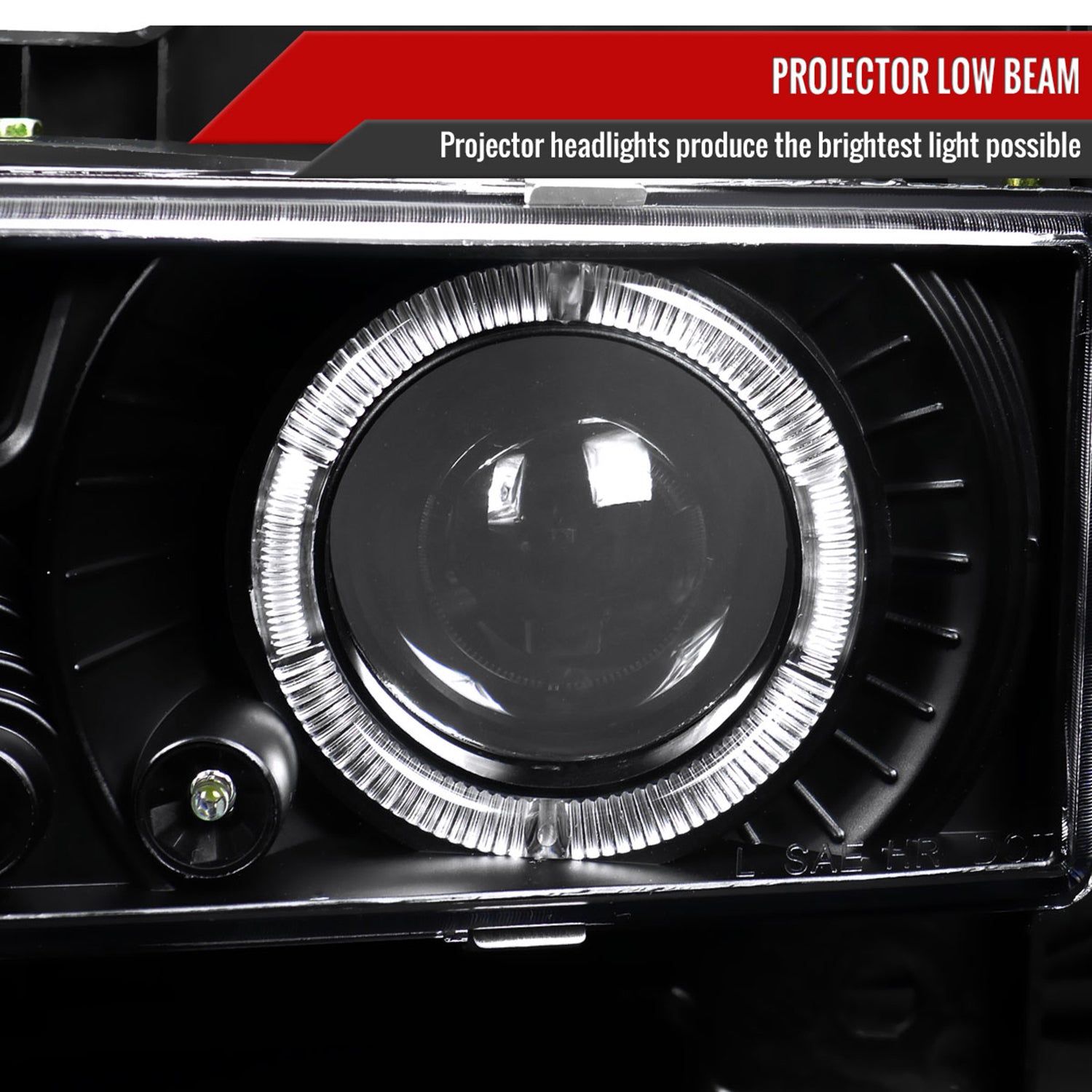 1994-1998 Chevy C/K 1500 2500/Tahoe Dual Halo Headlights & Corner Signal