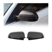 2013-2016 Audi A4 Side Mirror Cover Caps Carbon Fiber Black 2 Pcs