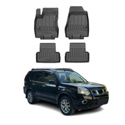 2008-2013 Nissan Rogue Premium Floor Mats Liners Full Set All Weather Heavy Duty Black