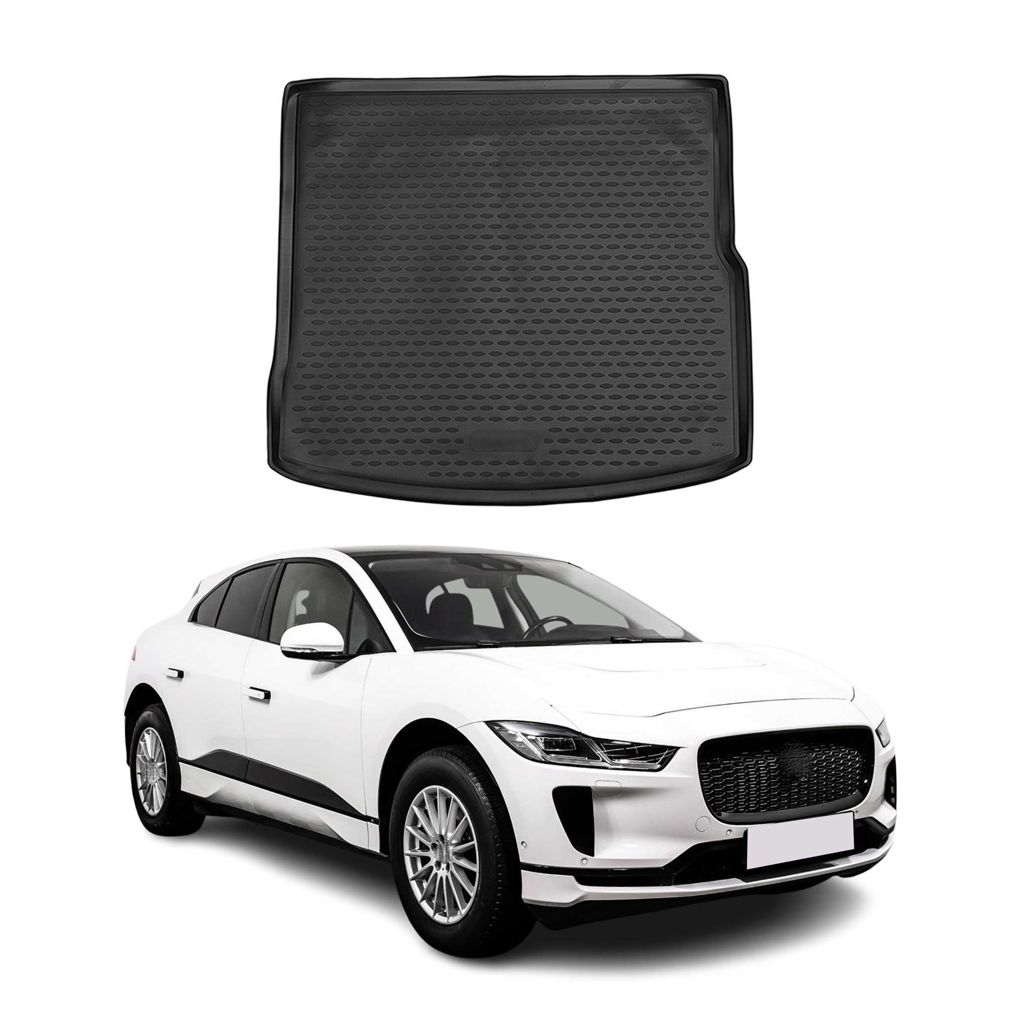 2019-2025 Jaguar I-Pace Cargo Liner Trunk Mat All Weather Black