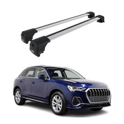 2019-2025 Audi Q3 2.gen Roof Rack Cross Bars Silver