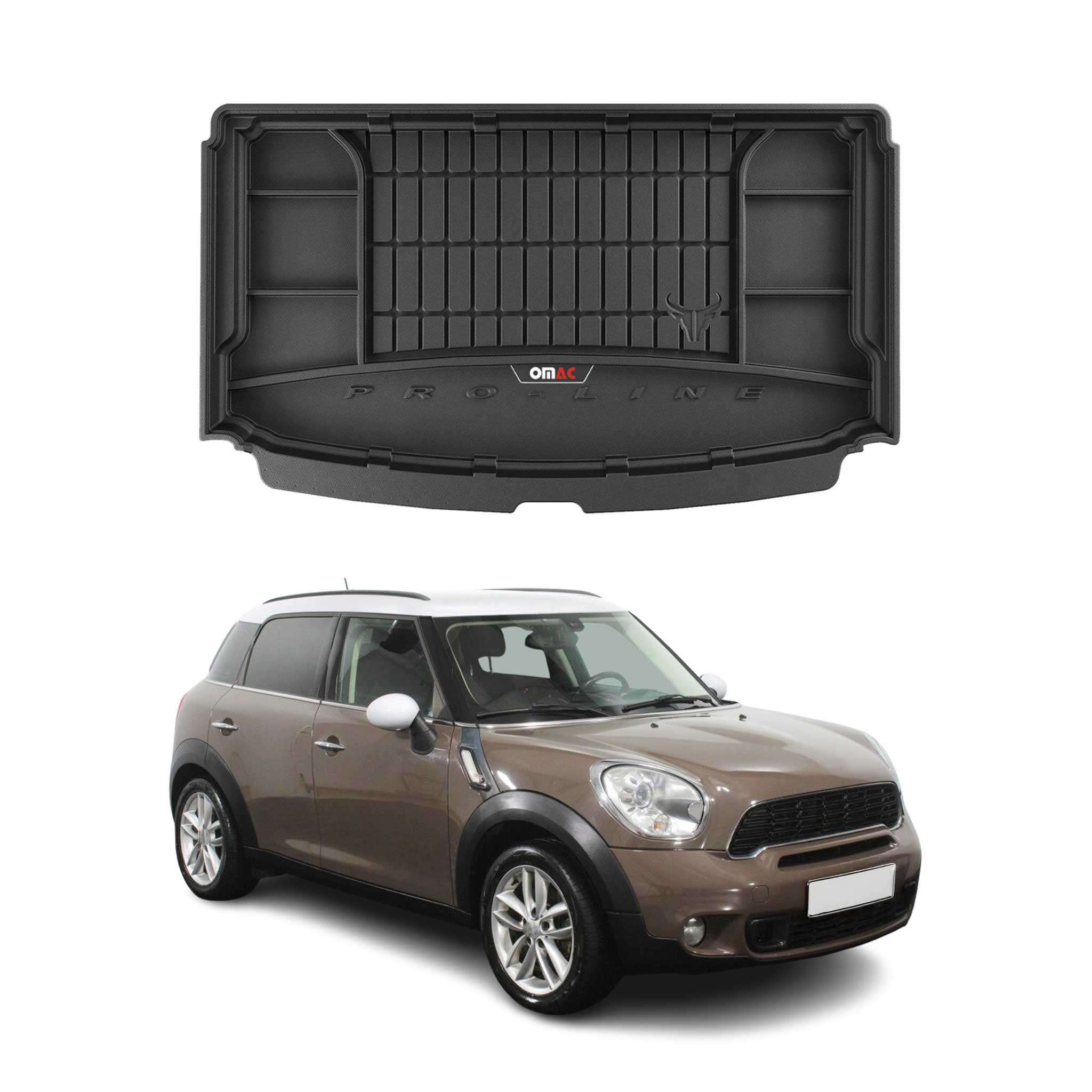 2011-2016 Mini Cooper Countryman R60 Premium Cargo Liner Trunk Mat All Weather Heavy Duty