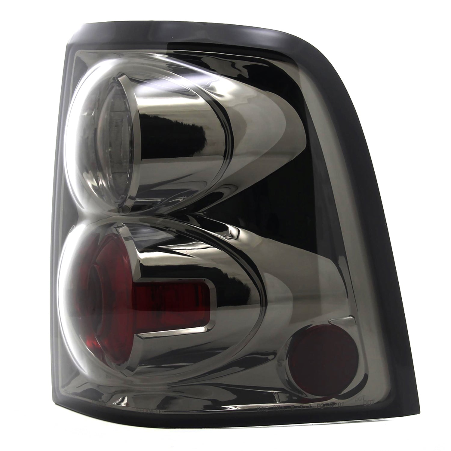 2002-2005 Ford Explorer Tail Lights Chrome Housing/Smoke Lens