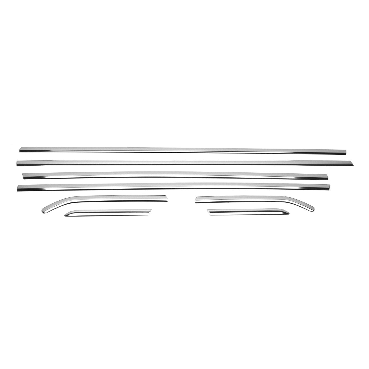 2012-2018 Ford Focus Sedan Window Molding Trim Streamer Stainless Steel