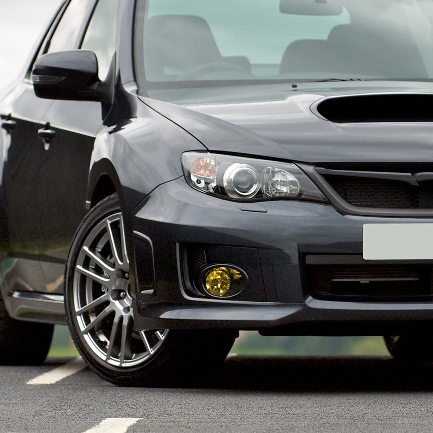 2008-2011 Subaru Impreza WRX 9006 HB4 Fog Lights Kit & Switch Chrome/Yellow