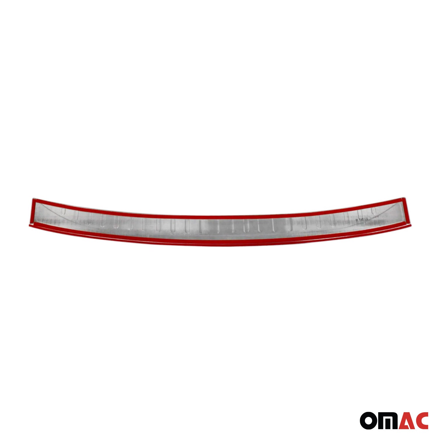 Rear Bumper Sill Cover for Volkswagen Tiguan 2.gen 2018-2024 S.Steel Polished