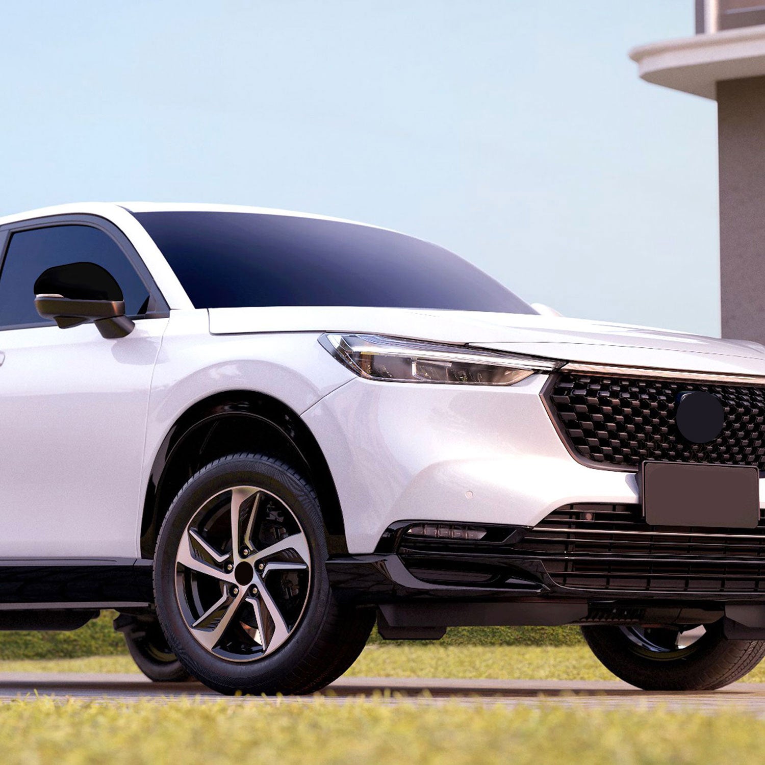 2017-2022 Honda CR-V Mirror Cover Caps Gloss Black 2Pcs ABS Plastic