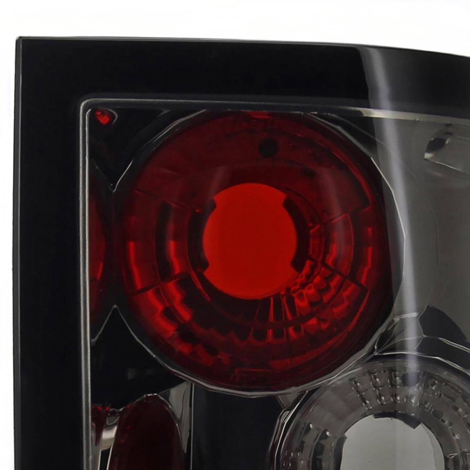 1993-1997 Ford Ranger Tail Lights Chrome Housing/Smoke Lens