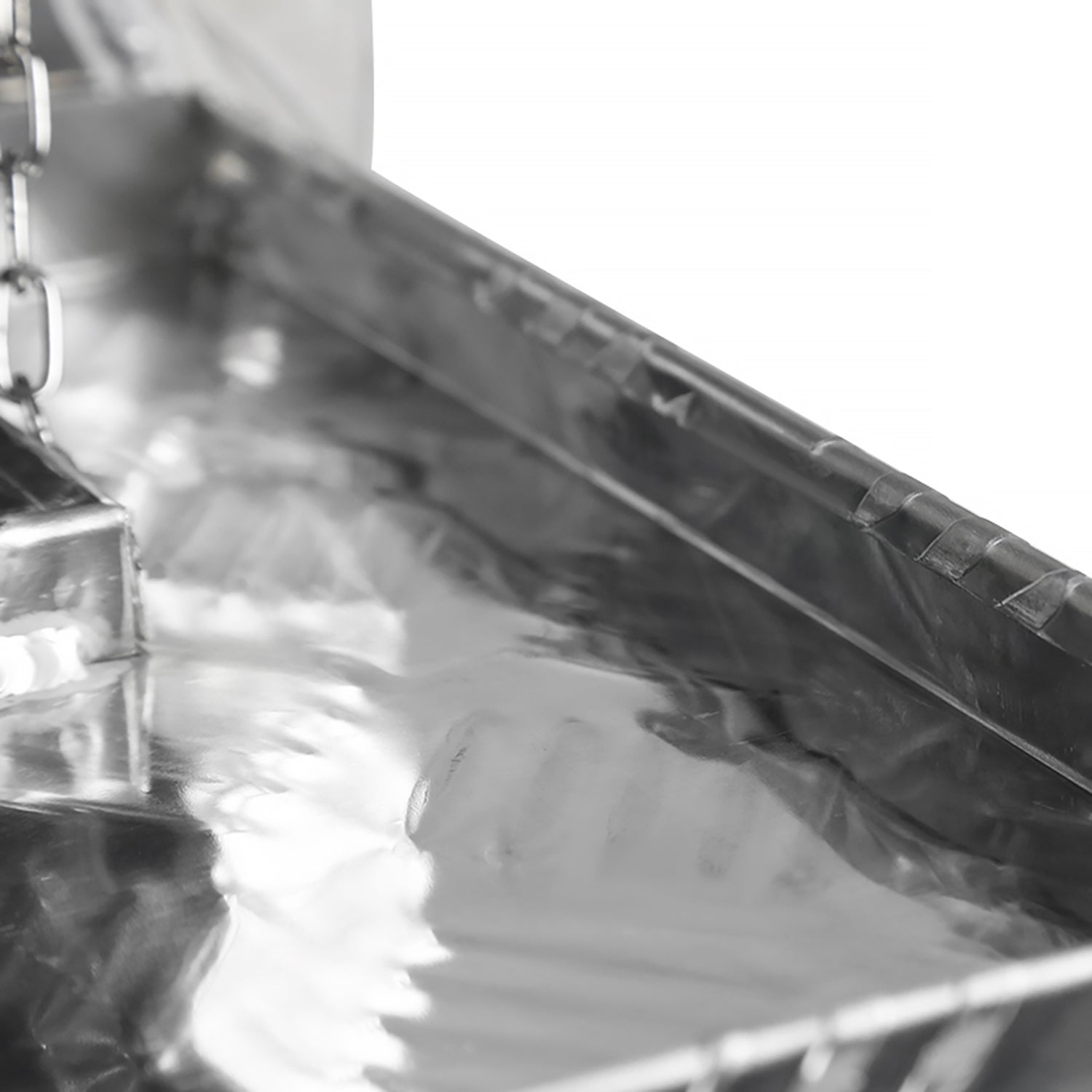 36" Heavy Duty Silver Underbody Truck Tool Box w/ T-Handle Latches Locks & Keys