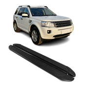 2008-2015 Land Rover LR2 Running Boards Side Steps Black