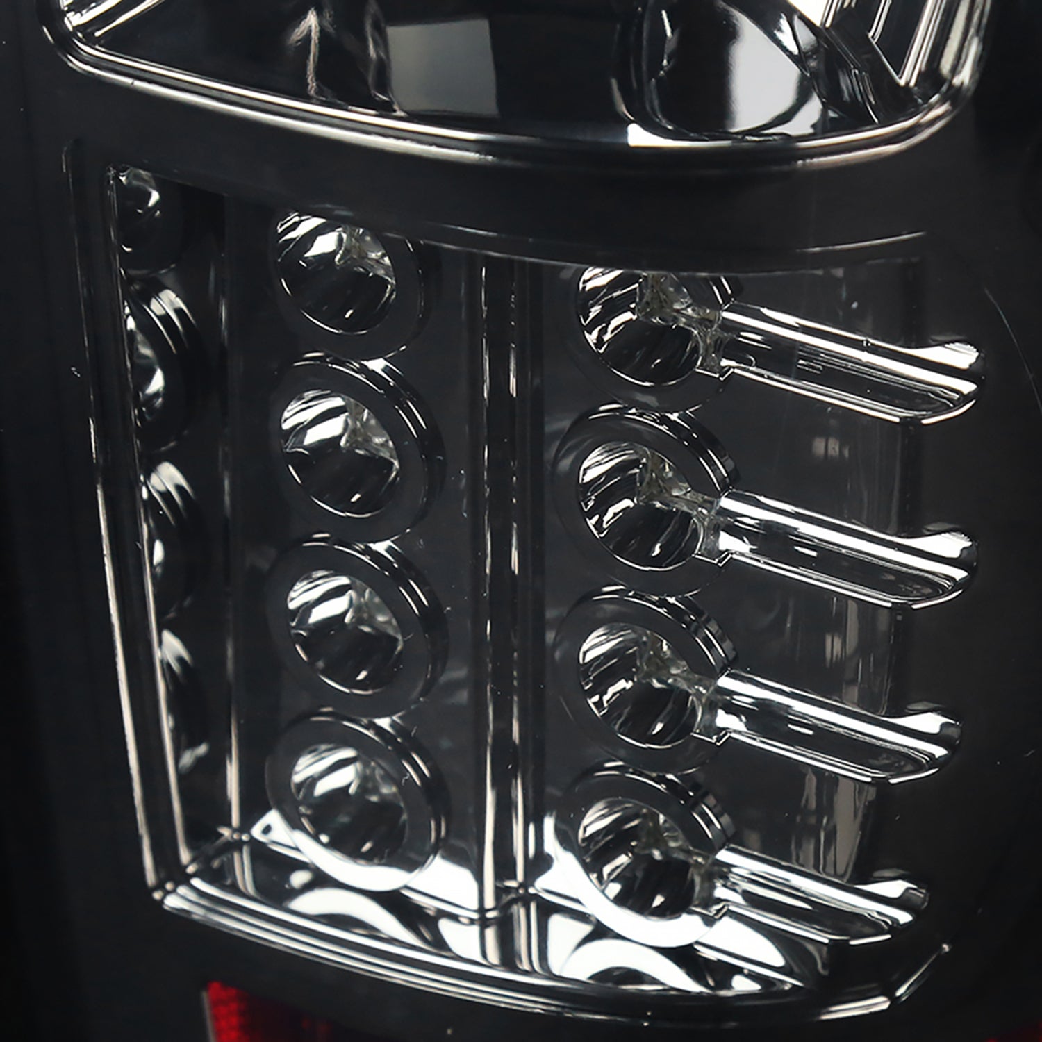 2007-2012 Chevrolet Avalanche LED Tail Lights Chrome Housing/Smoke Lens