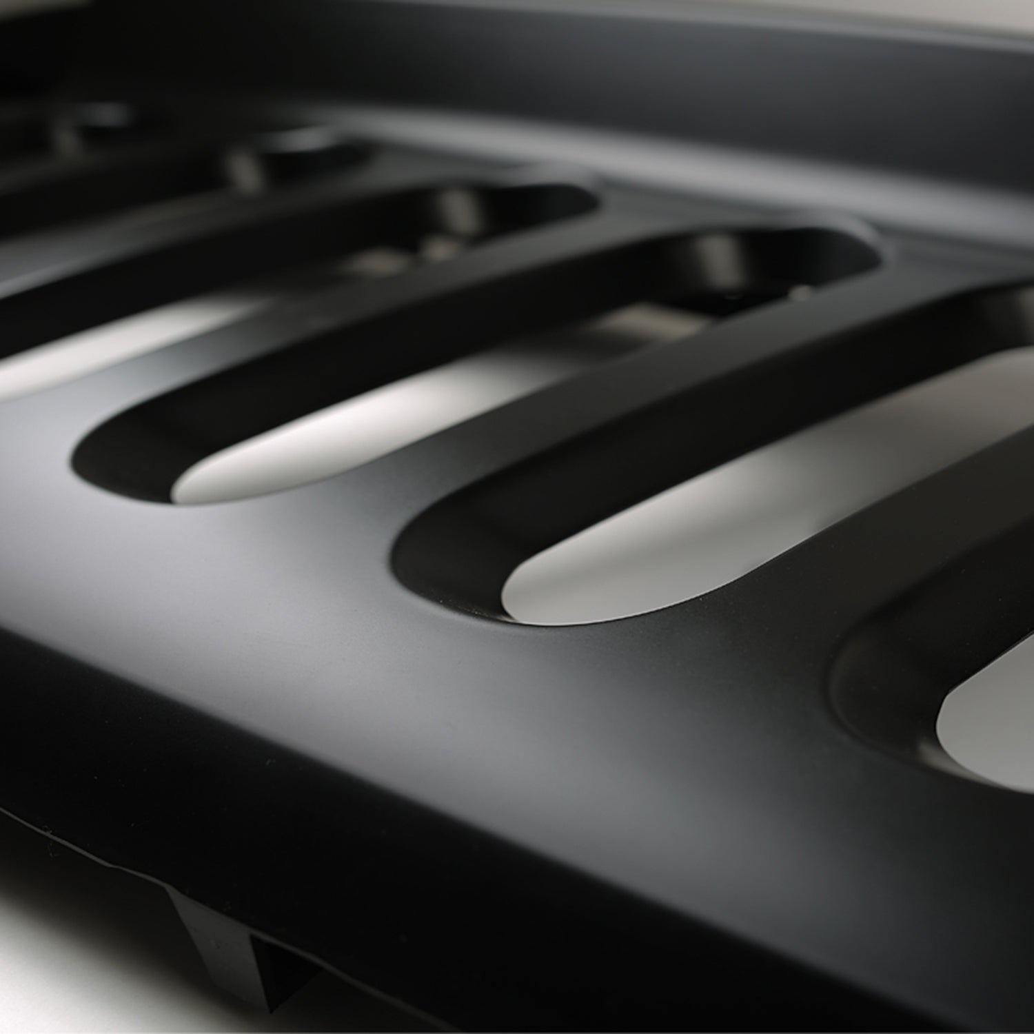 2007-2018 Jeep Wrangler Matte Black Rivet Style Mesh Grille