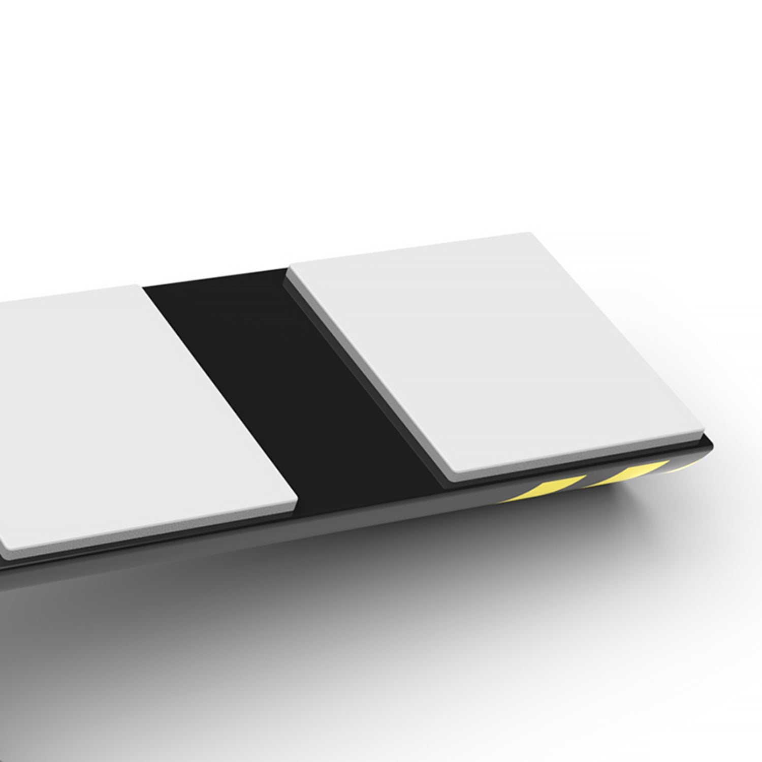 PVC Parking Assist Wheel Stopper Curb Parking Block Car RV Trailer 2 Pcs