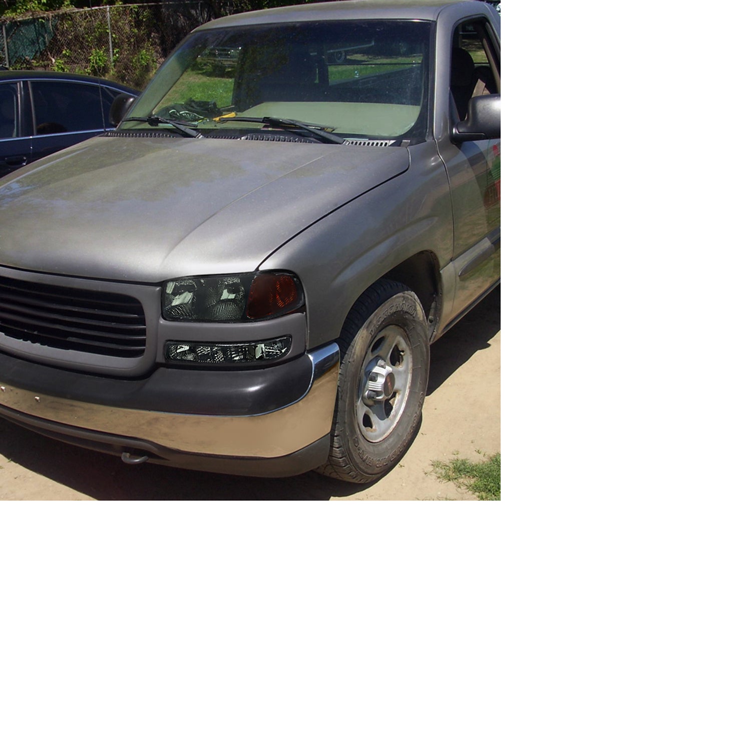 1999-2007 GMC Sierra/ Yukon/Yukon XL Factory Crystal Headlights Amber & Smoke