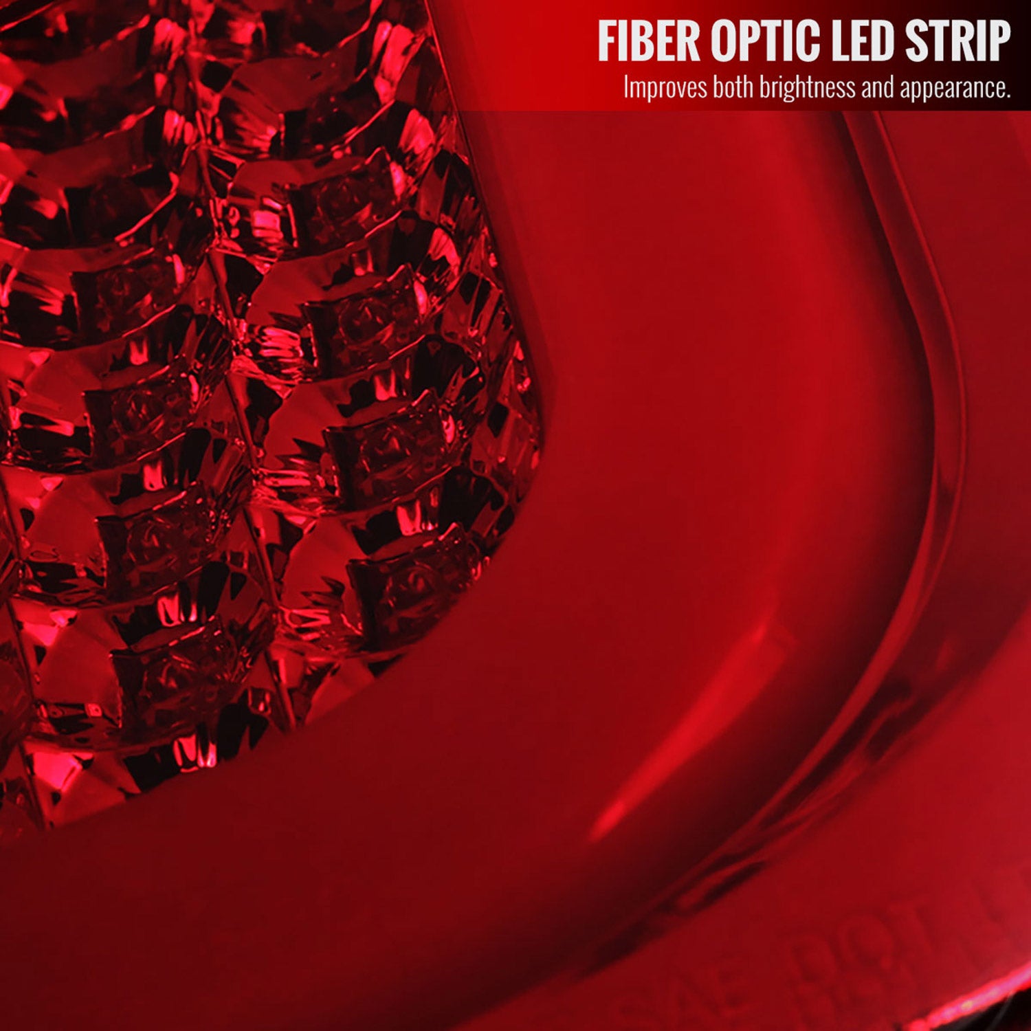 2014-2021 Toyota Tundra Sequential LED Tail Lights Chrome/Red Clear Lens