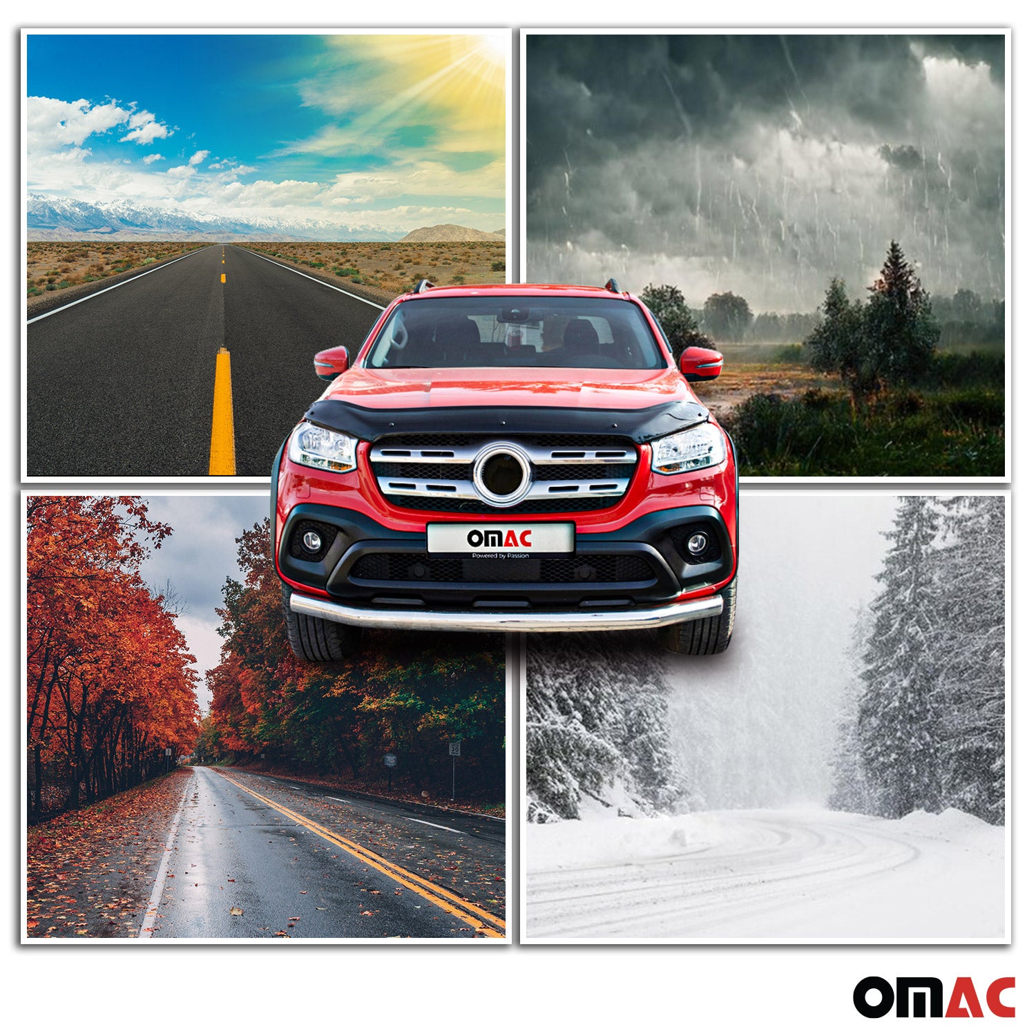 2012-2015 Honda Civic Sedan Front Bug Shield Hood Deflector 1 Pc Smoke