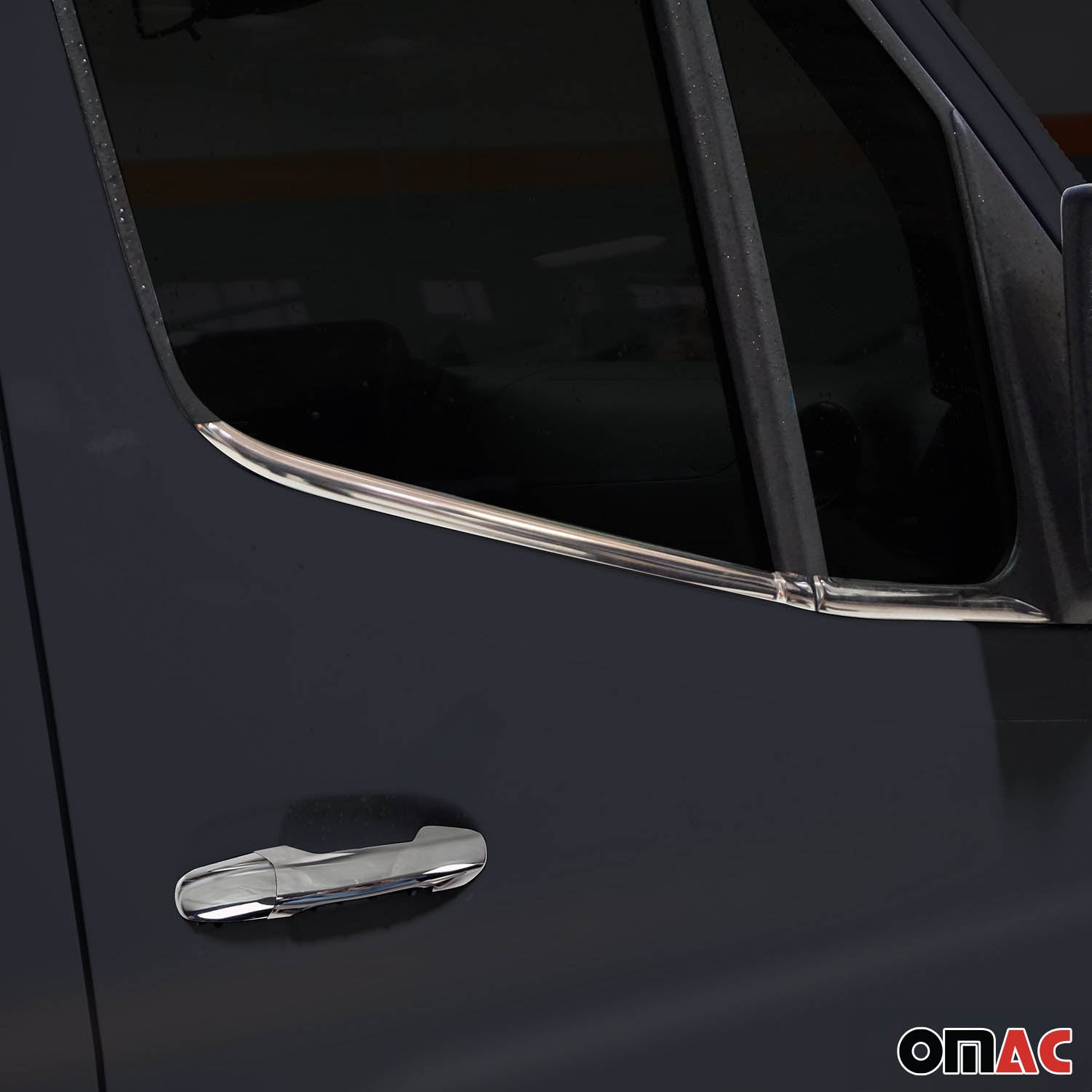 2019-2025 Mercedes Sprinter W907 910 Door Handle Cover Protector Stainless Steel 6 Pcs