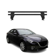 2014-2018 Mazda 3 Hatchback Roof Rack Cross Bars Black