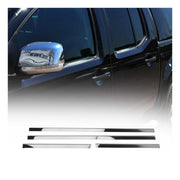 2009-2012 Suzuki Equator Window Molding Trim Streamer Stainless Steel 4x