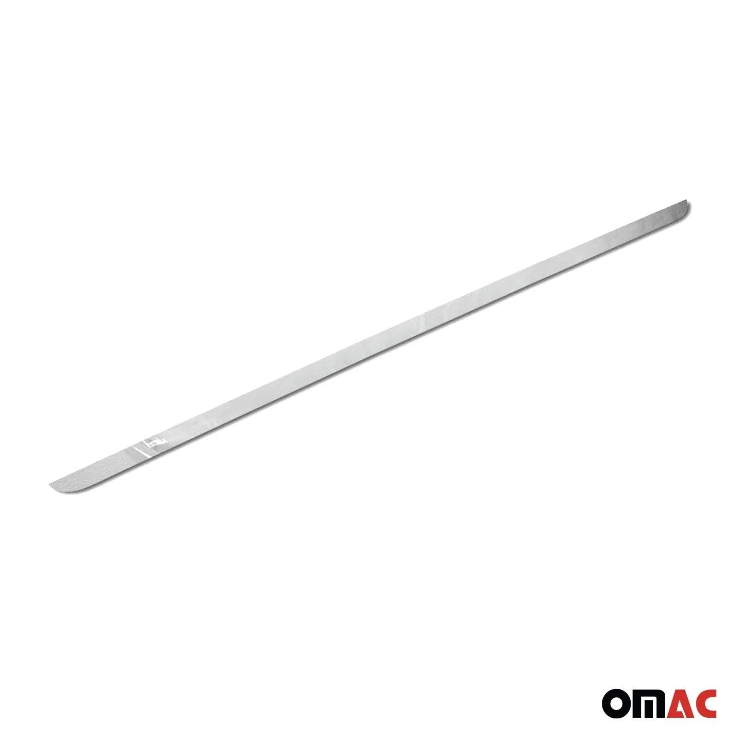 2018-2023 Subaru Crosstrek Rear Trunk Molding Trim Stainless Steel Silver