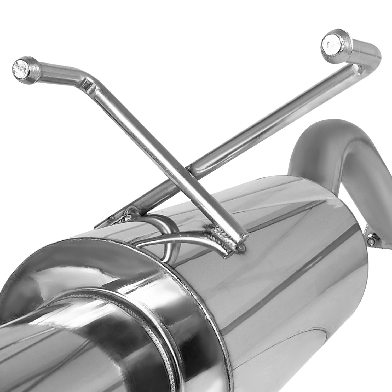 1992-1995 Honda Civic Hatchback T-304 S.Steel N1 Style Catback Exhaust System