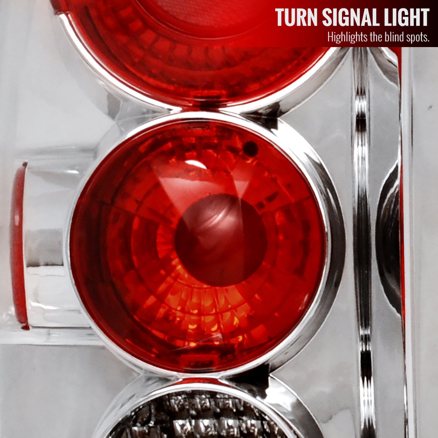 2005-2006 Jeep Grand Cherokee Tail Lights Chrome Housing/Clear Lens