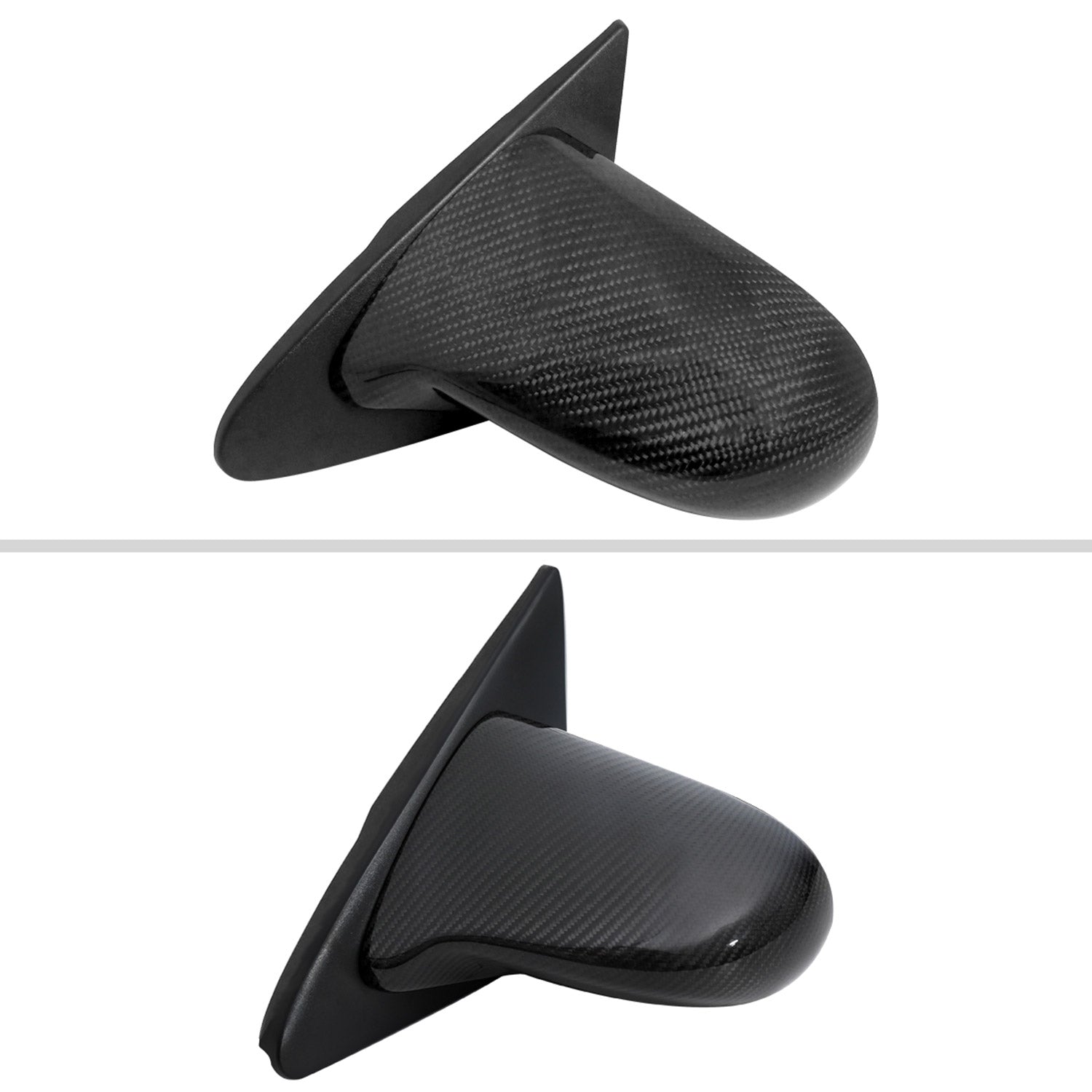 2002-2006 Acura RSX Carbon Fiber Shell Power Spoon Mirrors