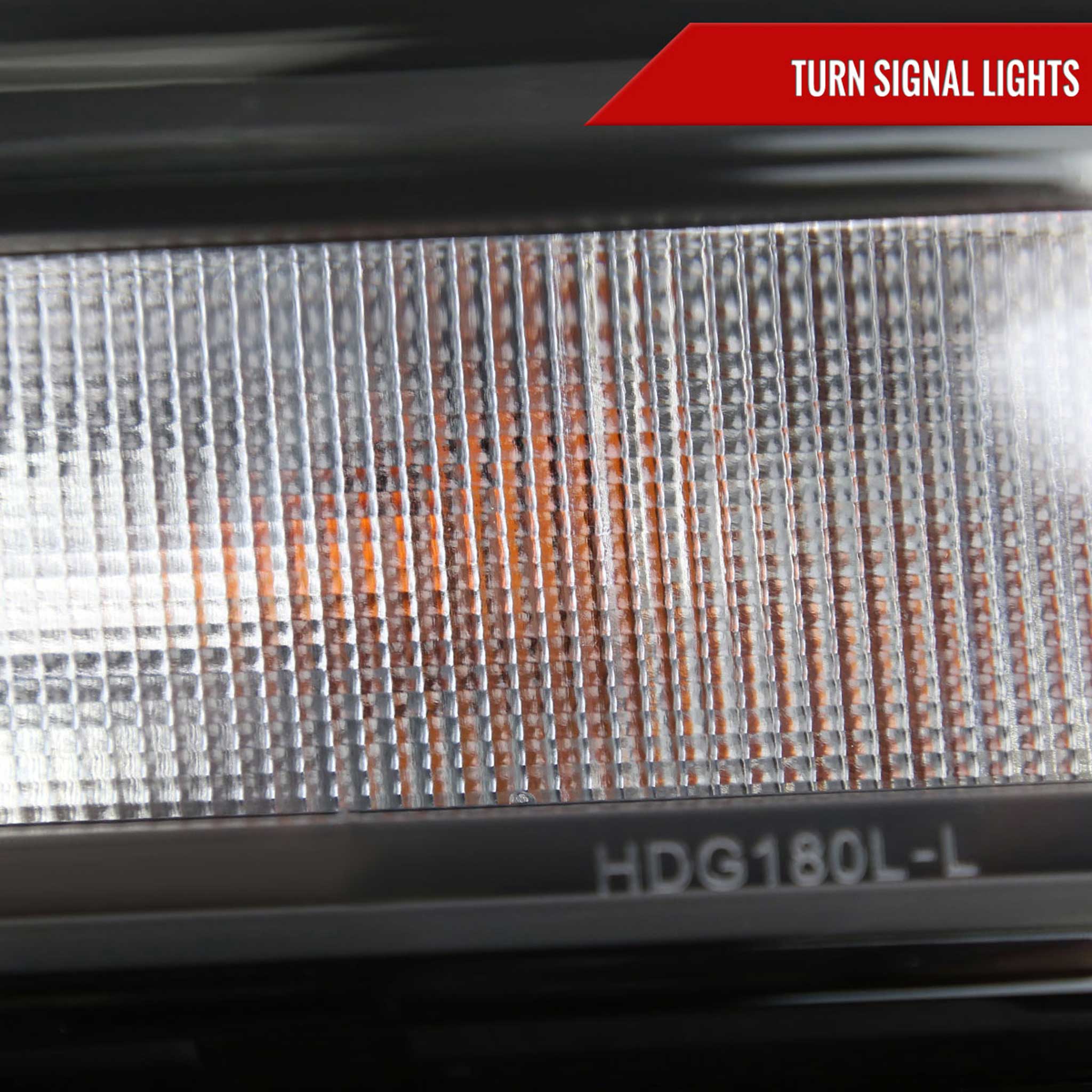 For Dodge RAM 2500 3500 2019-2024 Factory Style Crystal Headlight  Driver Side Only Black Housing Clear Lens