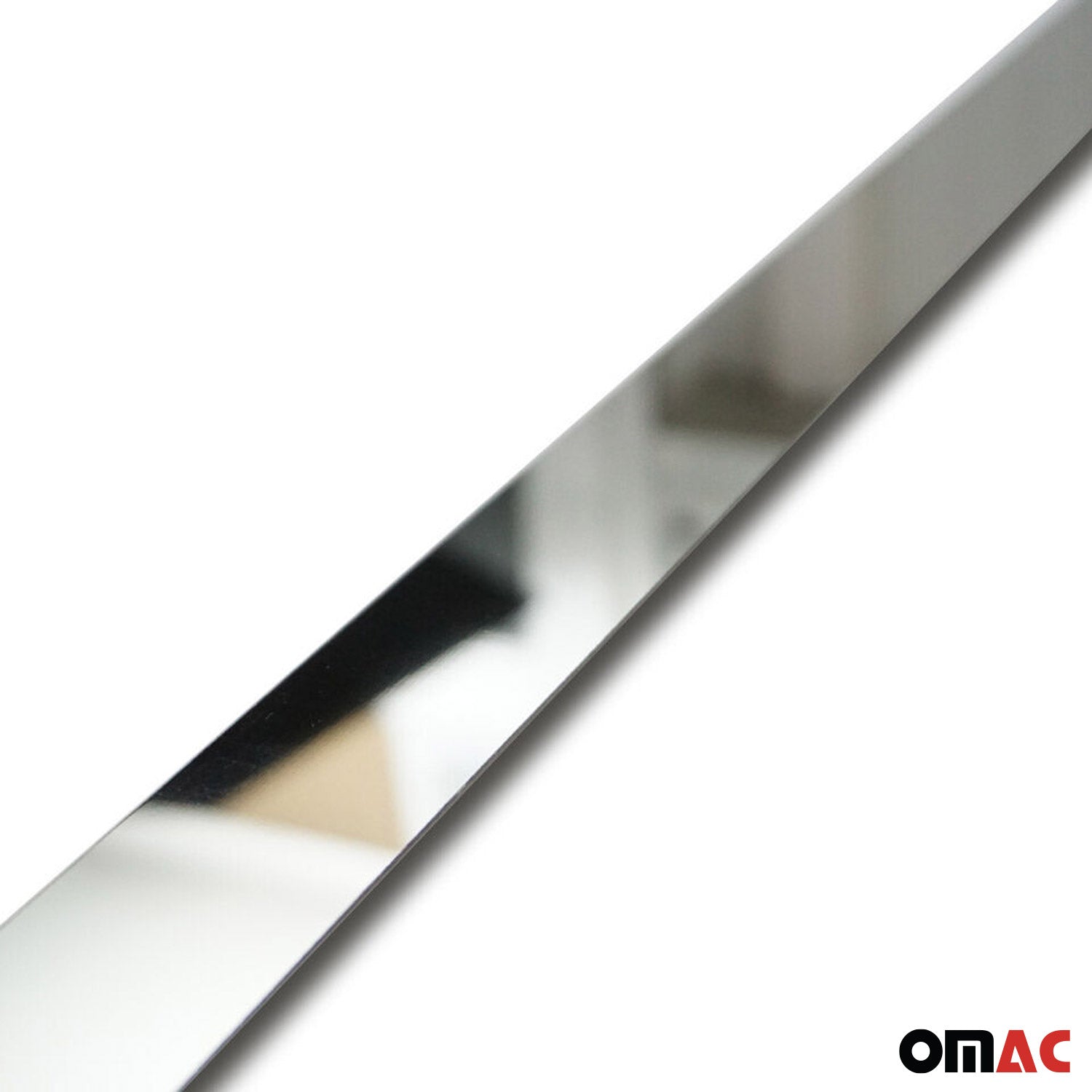 2014-2019 GMC Sierra 1500/2500/3500 HD Rear Trunk Molding Trim Stainless Steel Silver 1Pc