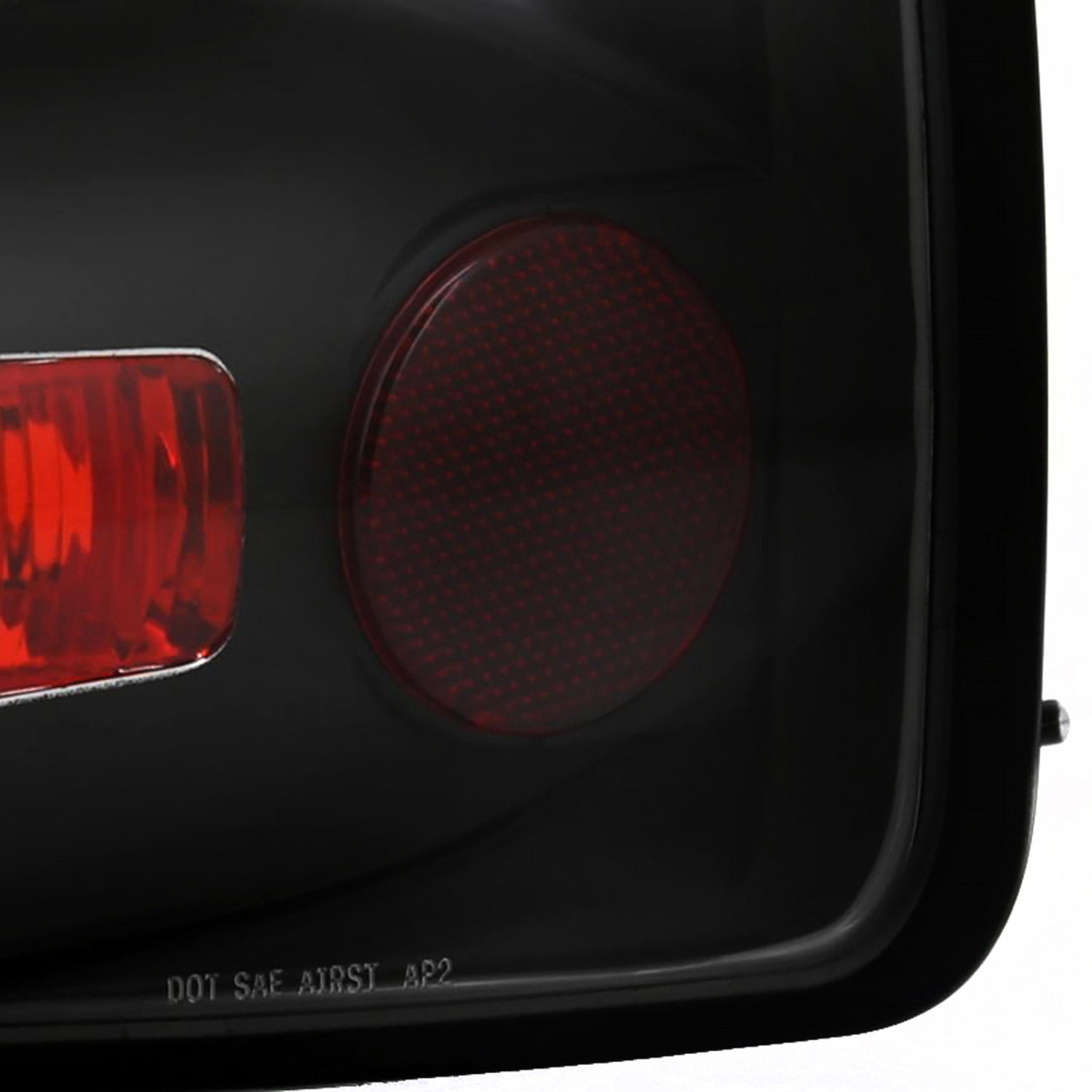 1994-2004 Chevy S10/ GMC Sonoma/ Isuzu Hombre Tail Lights Matte Black/Clear
