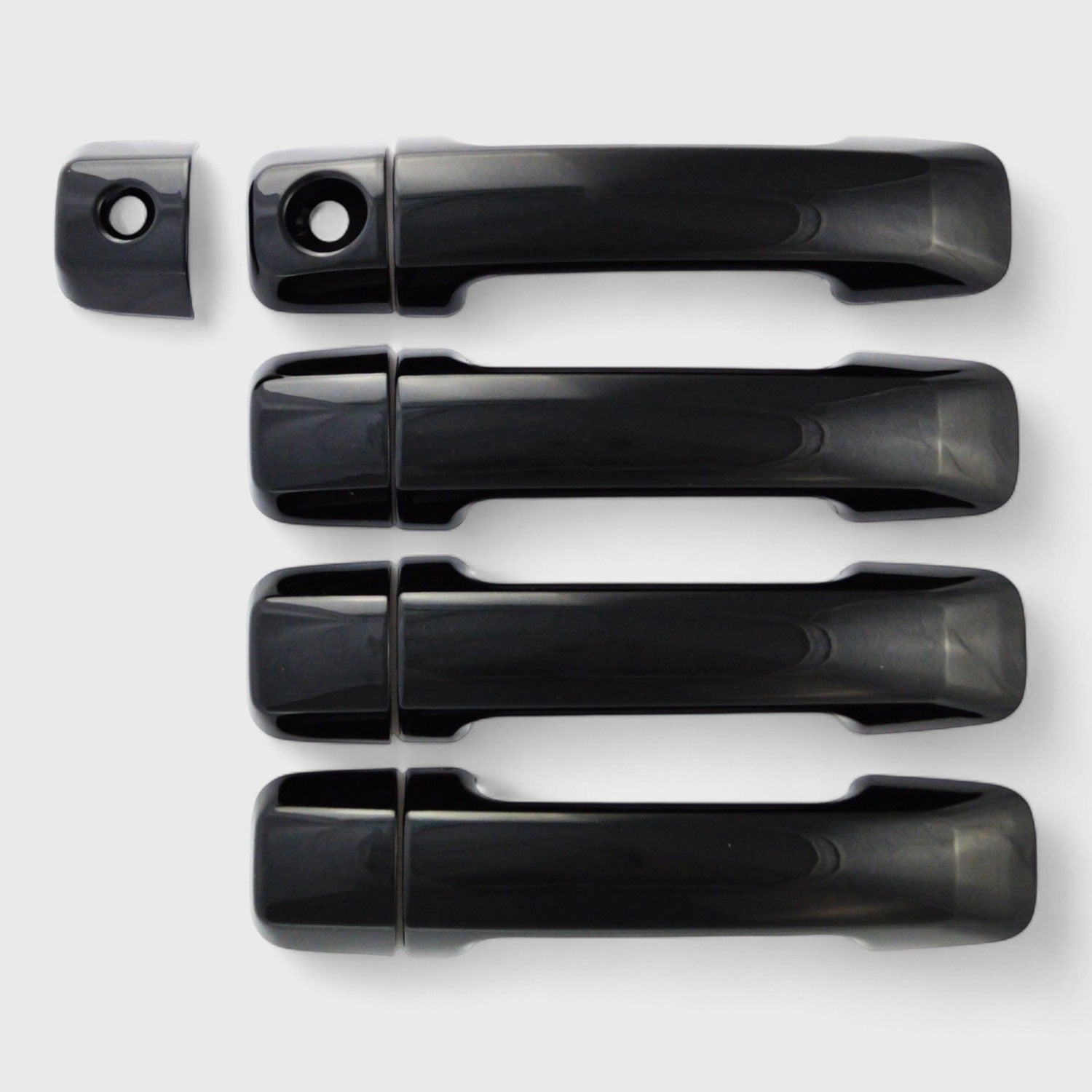 2007-2022 Toyota Tundra / Sequoia Door Handle Cover Gloss Black 9Pcs ABS Plastic