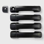2007-2022 Toyota Tundra / Sequoia Door Handle Cover Gloss Black 9Pcs ABS Plastic
