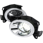2013-2016 Nissan Pathfinder 6500K LED Projector Bumper Fog Lights Kit Chrome