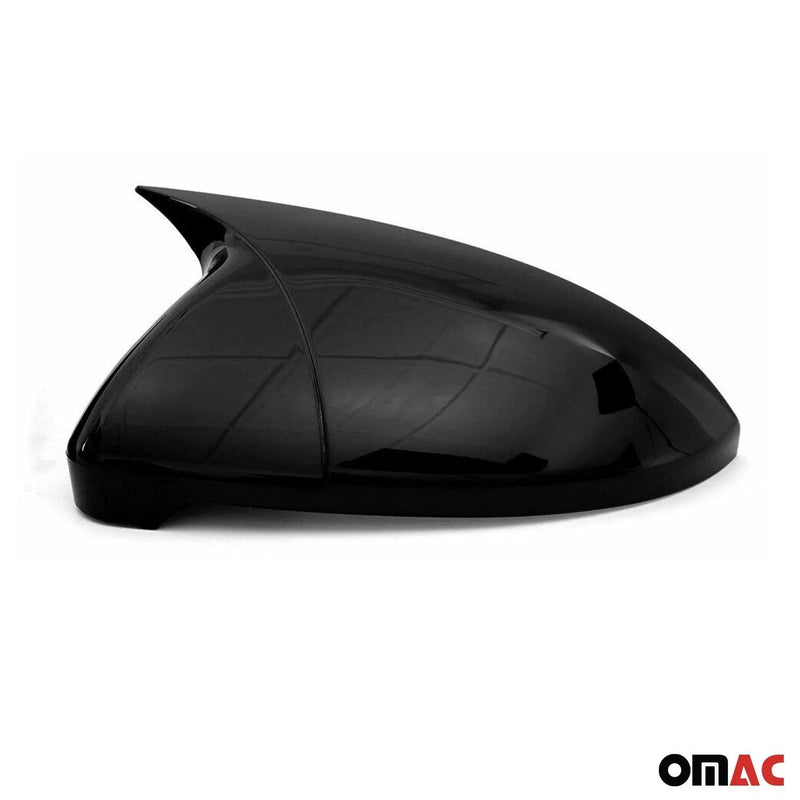 2015-2021 VW Golf Mk7 Side Mirror Cover Caps Piano Black 2 Pcs