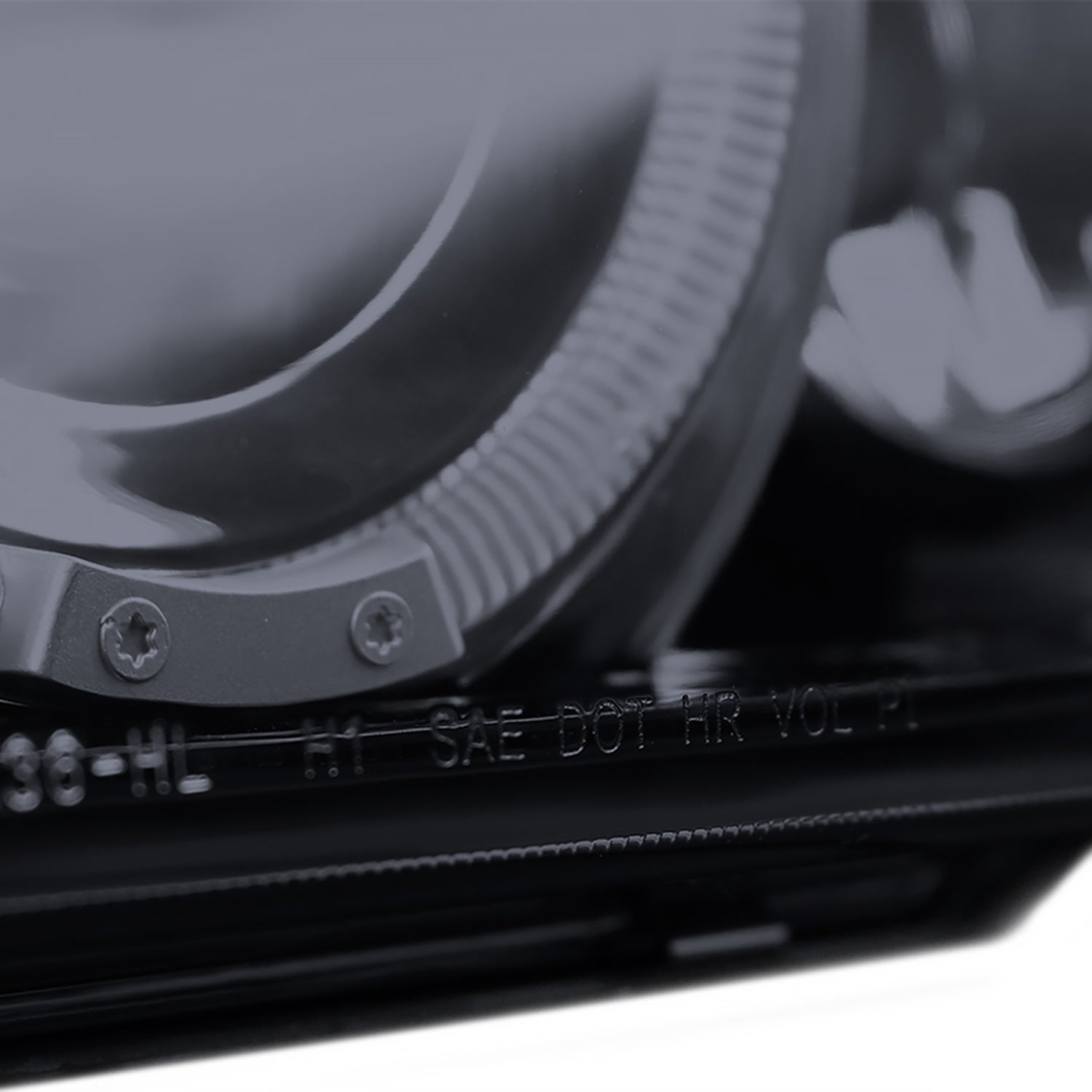 1992-1998 BMW E36 3 Series Coupe/Sedan Dual Halo Projector Headlights Smoke