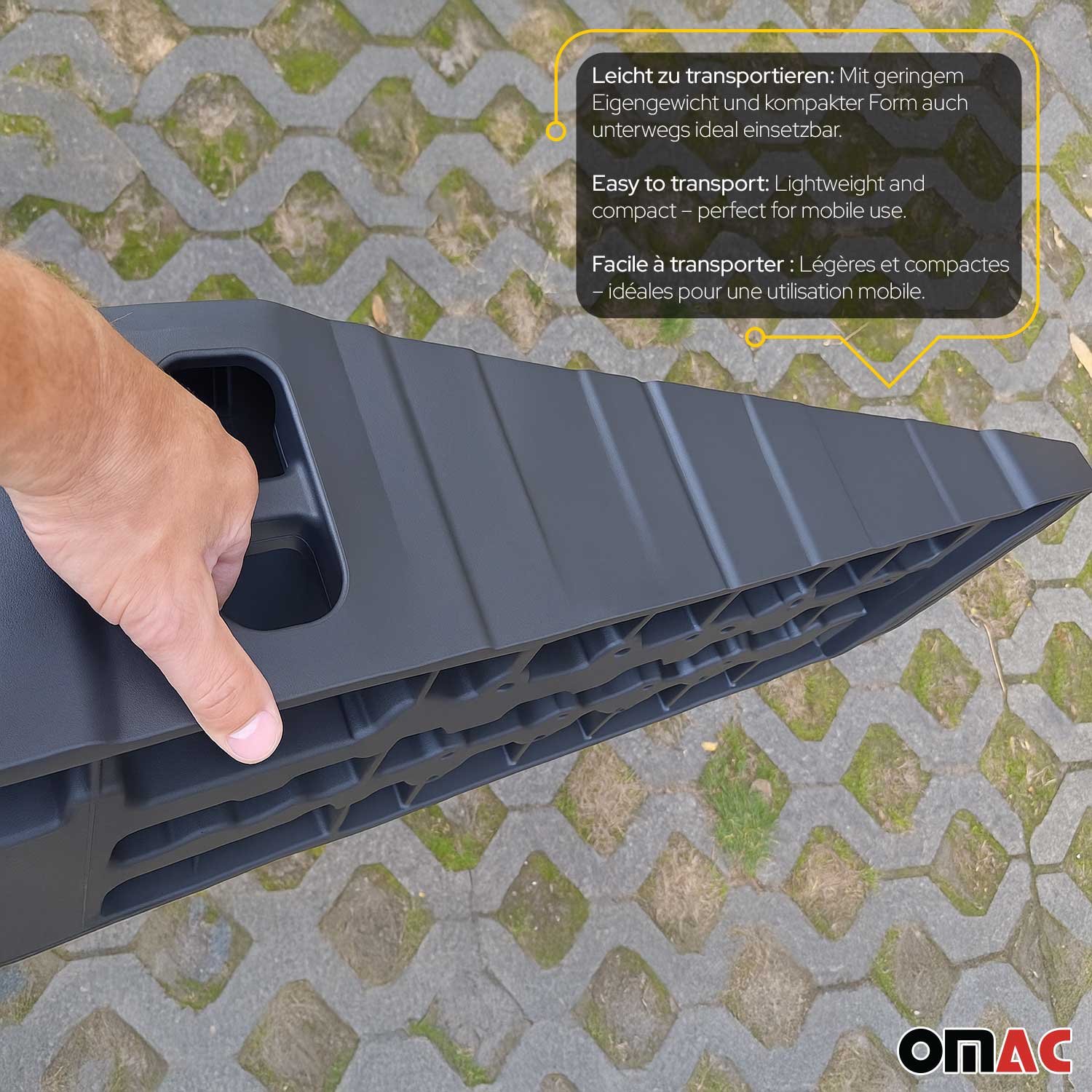 RV Trailer Truck Camper ATV Ramp Wheel Levelling Lifting 11000lbs x 2PCS