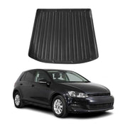 2015-2019 VW Golf SportWagen Mk7 Cargo Liner Trunk Mat All Weather Black