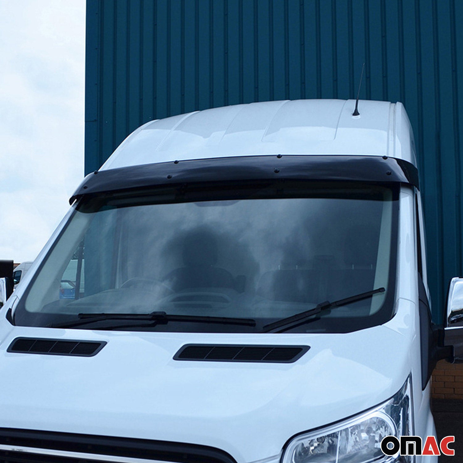 2015-2025 Ford Transit Front Windshield Sun Visor 1 Pc Smoke