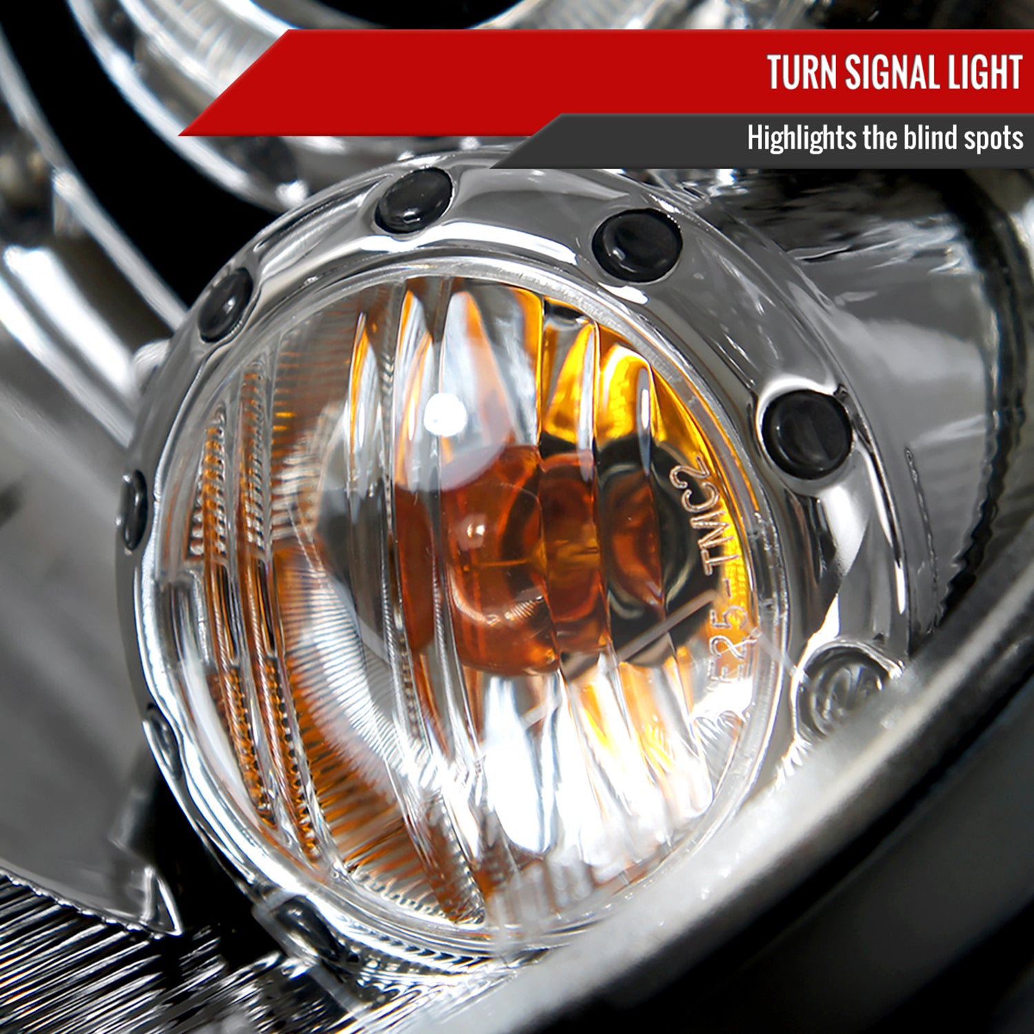 2007-2015 Mini Cooper R55 R56 R57 R58 R59 Single Halo Headlights Chrome