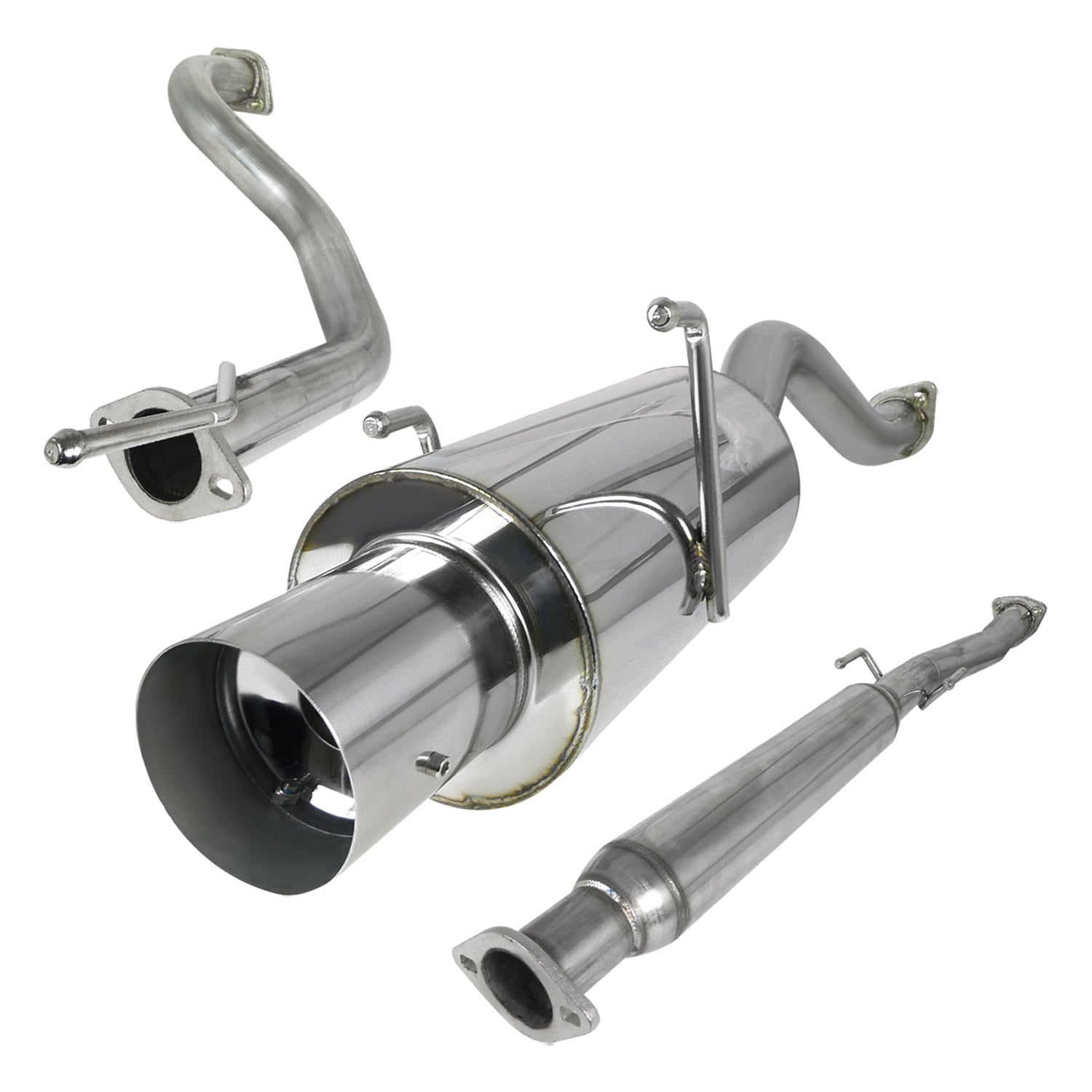 1994-2001 Acura Integra Hatchback LS/RS/GS T-304 Steel N1 Catback Exhaust