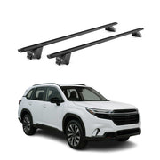 Roof Rack Cross Bars Carrier for Subaru Forester VI 2025-2026 Aluminium Black 2x